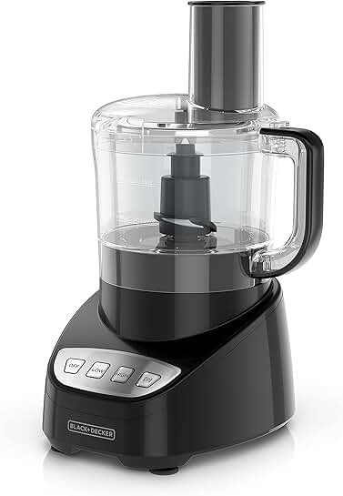 8-Cup Food Processor with Stainless Steel Blade