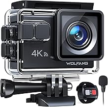 4K Waterproof Action Camera with 20MP, WiFi, and Accessories