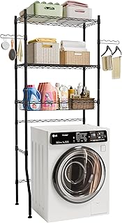 3-Tier Metal Laundry Room Storage Shelf