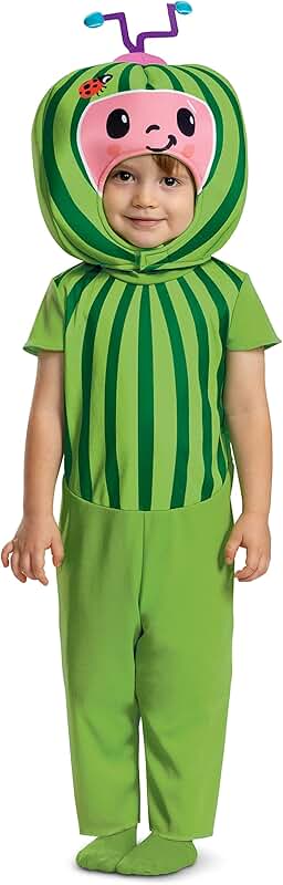 Kids' Watermelon Costume with Headpiece