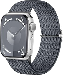 Stretchy Nylon Solo Loop for Smartwatch 38-49mm