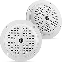 4-Inch Waterproof Marine Speakers, Pair