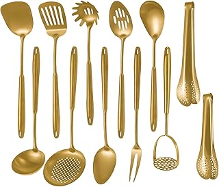 12-Piece Stainless Steel Kitchen Utensil Set