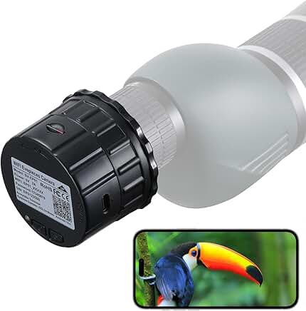 WiFi Eyepiece Camera for Telescopes and Microscopes
