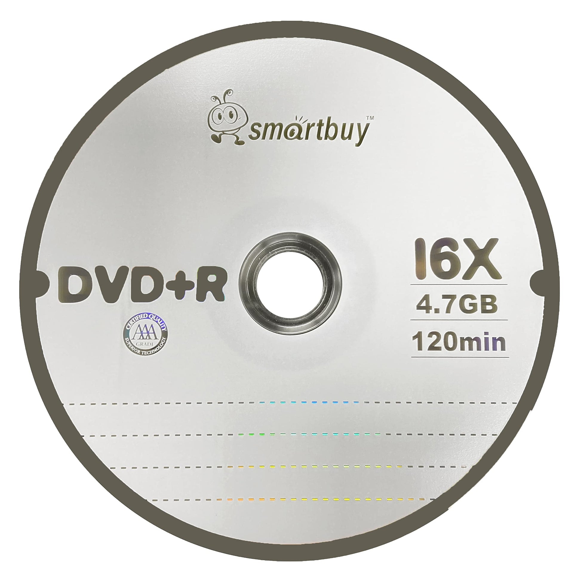 600-disc 4.7gb/120min 16x DVD+R Logo Top Blank Data Recordable Media Disc