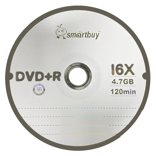 100 Pack DVD+R 4.7gb 16x Logo Blank Data Video Movie Recordable Disc, 100 Disc 100pk