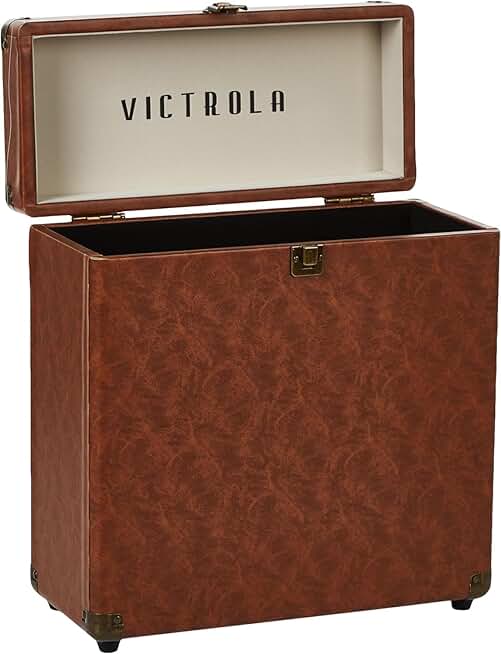 Record Storage Case for 30+ Vinyl Records