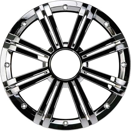 Chrome LED-Ready Subwoofer Grille