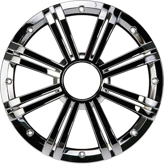 Chrome LED-Ready Subwoofer Grille