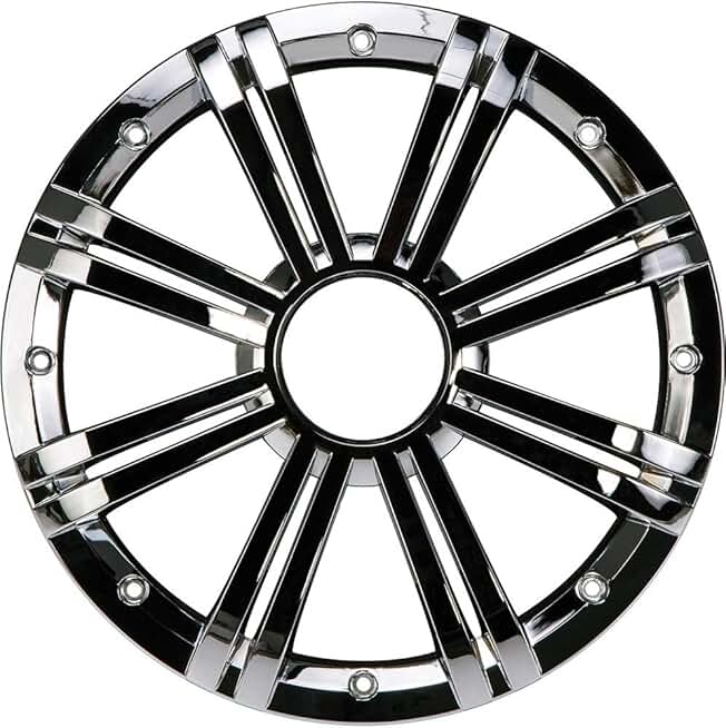 Chrome LED-Ready Subwoofer Grille