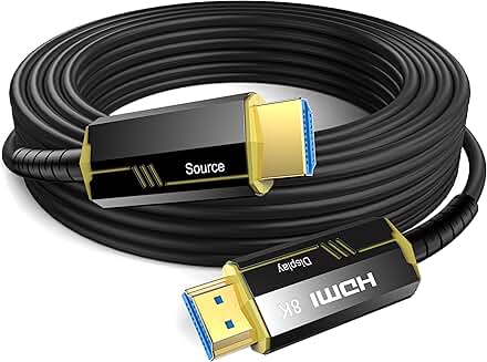 65FT 8K HDMI Cable with Gold Connectors