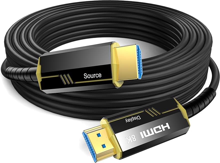 65FT 8K HDMI Cable with Gold Connectors