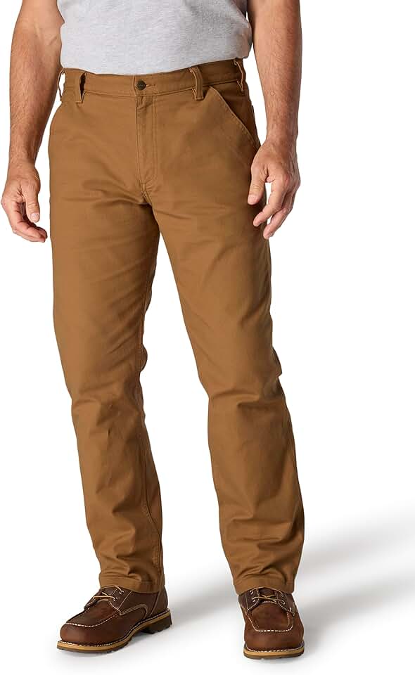 Men's Loose Straight Rugged Flex Duck Dungaree