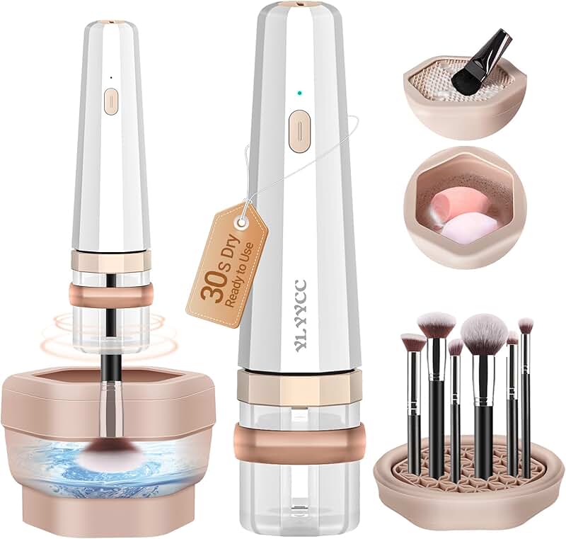 Portable Electric Makeup Brush Cleaner for All Sizes