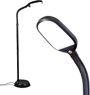 Bright LED Floor Reading Lamp for Living Room and Bedroom
