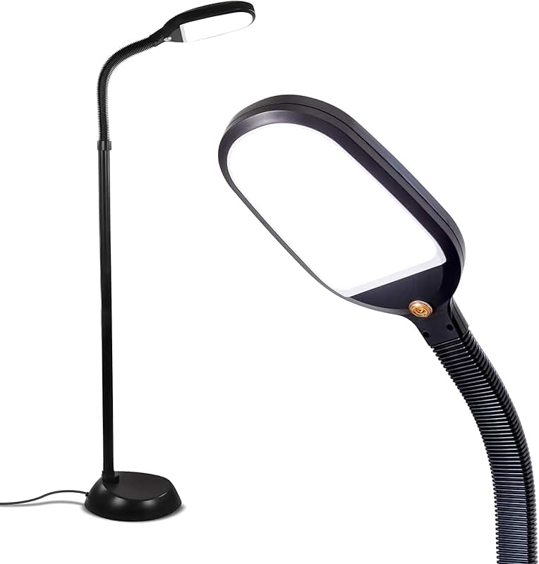 Bright LED Floor Reading Lamp for Living Room and Bedroom