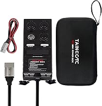 12V Power Distribution Box with USB and Sockets