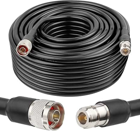 100ft N Male to N Female Low Loss Extension Cable