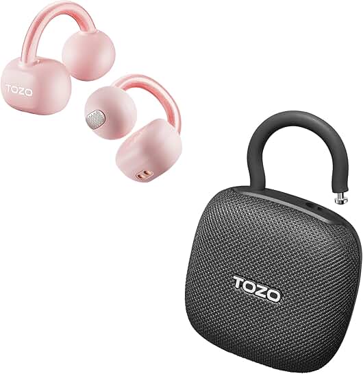Open Ear Headphones and Portable Bluetooth Speakers