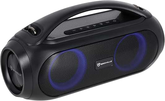 Large 70W Portable LED Bluetooth Speaker with Deep Bass