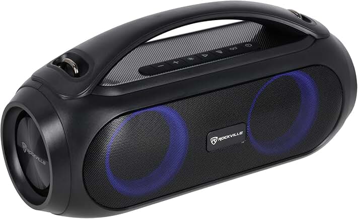 Large 70W Portable LED Bluetooth Speaker with Deep Bass