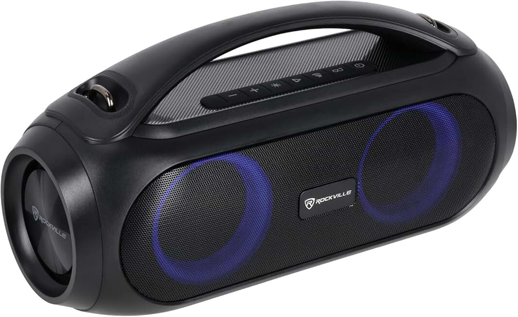 Large 70W Portable LED Bluetooth Speaker with Deep Bass