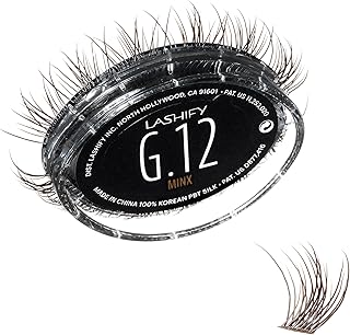 12mm Gossamer Lashes in Minx Color for a Voluminous, Wispy Look