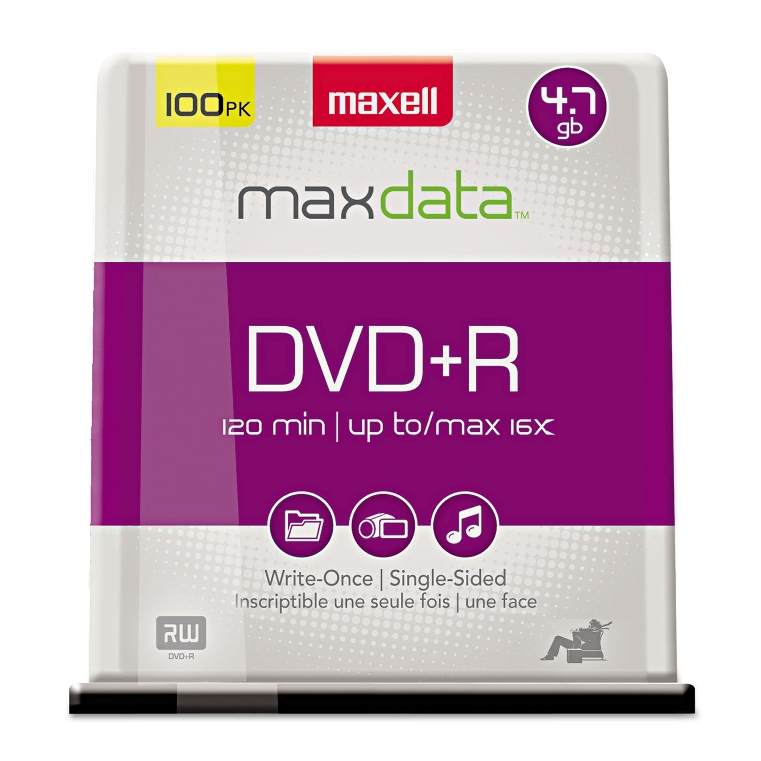 639011 DVD+r Spindle 4.7 Gb 25 Count