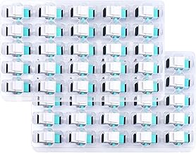 50 Fiber Optic Coupler Keystone Jacks for Patch Panels