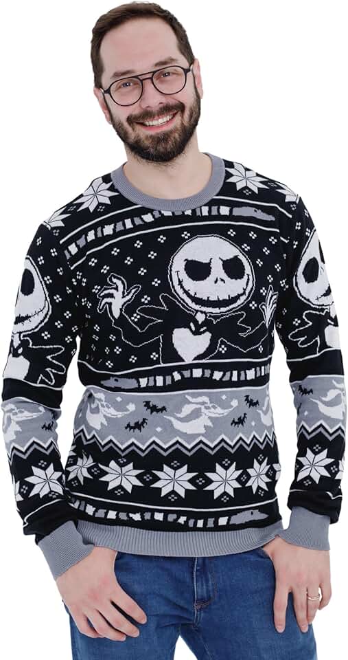 Family Nightmare Before Christmas Sweater in Toddler to Adult Sizes
