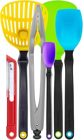 Ultimate Silicone and Nylon Kitchen Utensil Set