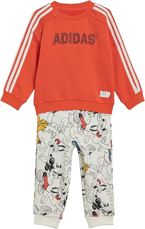Unisex Baby Mickey Mouse Crewneck and Jogger Set