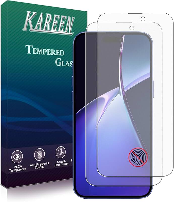 2 Pack Matte Screen Protectors for 6.7-Inch iPhones
