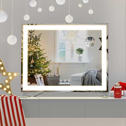 Lighted Vanity Mirror with 10X Magnification