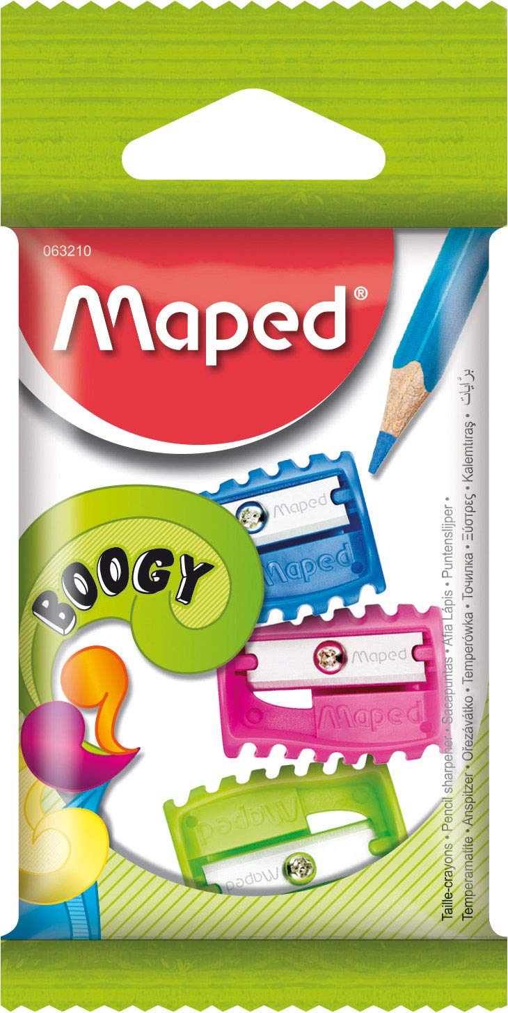 Pack of 3 Colorful Pencil Sharpeners