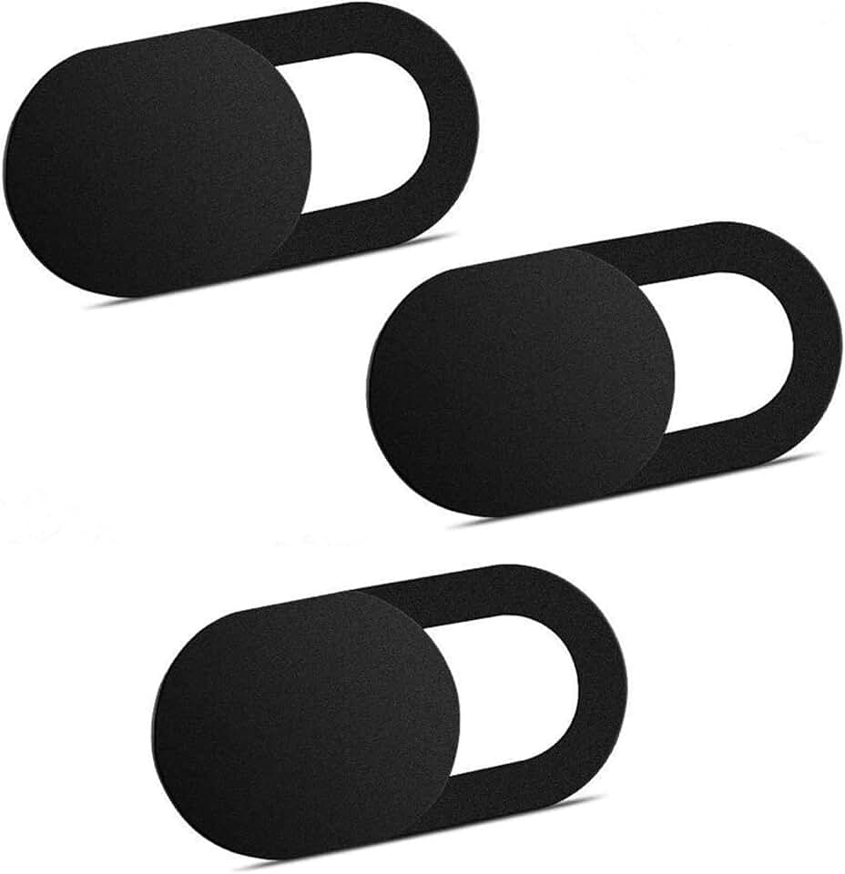 Ultra-Thin Laptop and Device Webcam Cover Set (3 Pieces)