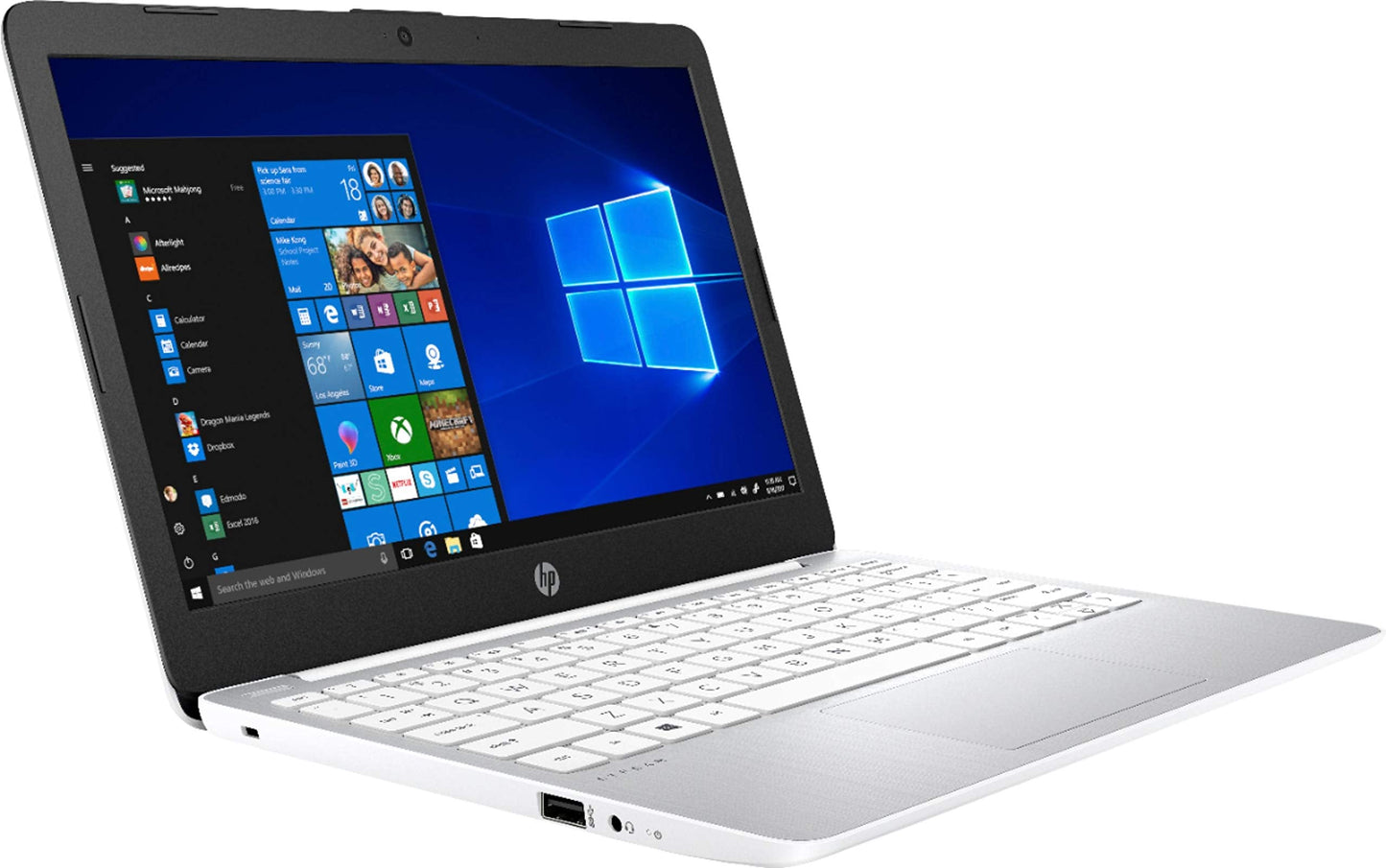 2020 Newest Stream 11.6 inch HD Laptop, Intel Celeron N4000, 4 GB RAM, 64 GB eMMC, Webcam, HDMI, Windows 10