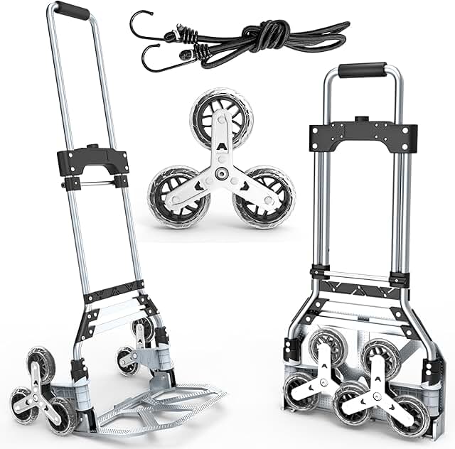 Heavy Duty Aluminum Stair Climbing Hand Truck