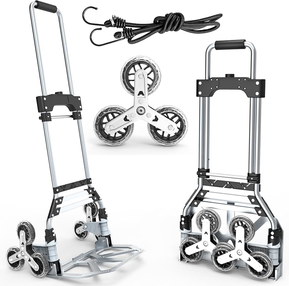 Heavy Duty Aluminum Stair Climbing Hand Truck