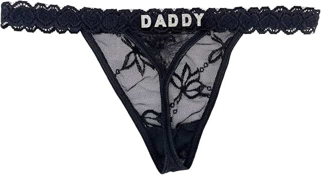 Funny Custom Low Rise Thong for Women