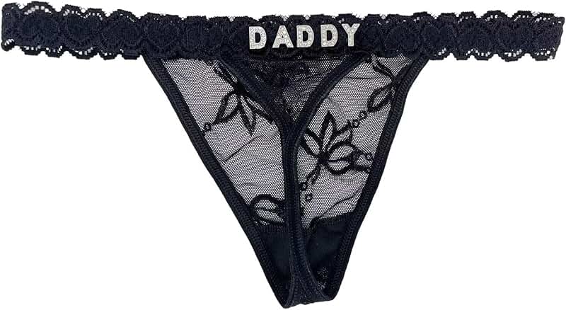 Funny Custom Low Rise Thong for Women