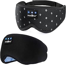 Breathable Sleep Mask with Wireless Earphones for Side Sleepers