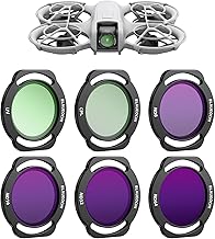 6-Pack UV, CPL, and ND Filters for DJI NEO Drone