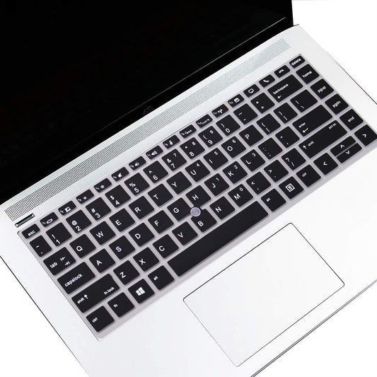Black keyboard cover for 14-inch laptops