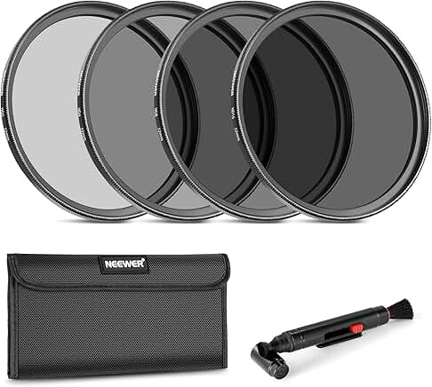 52mm ND Lens Filter Kit with Cleaning Pen and Pouch