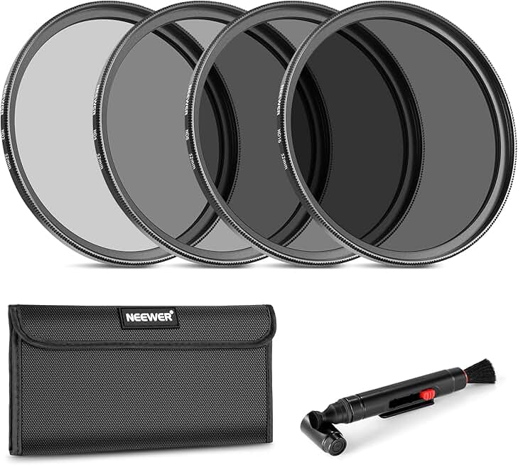 52mm ND Lens Filter Kit with Cleaning Pen and Pouch