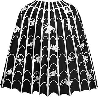 Spider Web Cape for Women and Girls