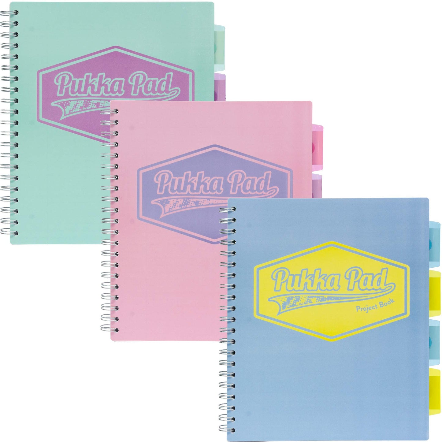 5 Subject Spiral Notebook Pack with Dividers and Perforated Edges