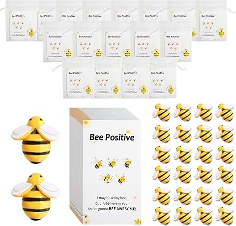 50 Bee Christmas Gift Sets with Cards and Bags