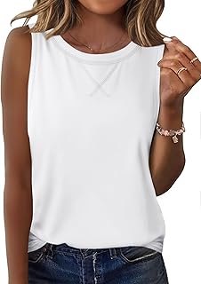 Women's Sleeveless Floral Summer Tank Top